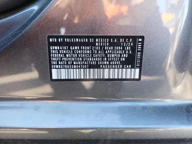 2025 VOLKSWAGEN JETTA SPORT  