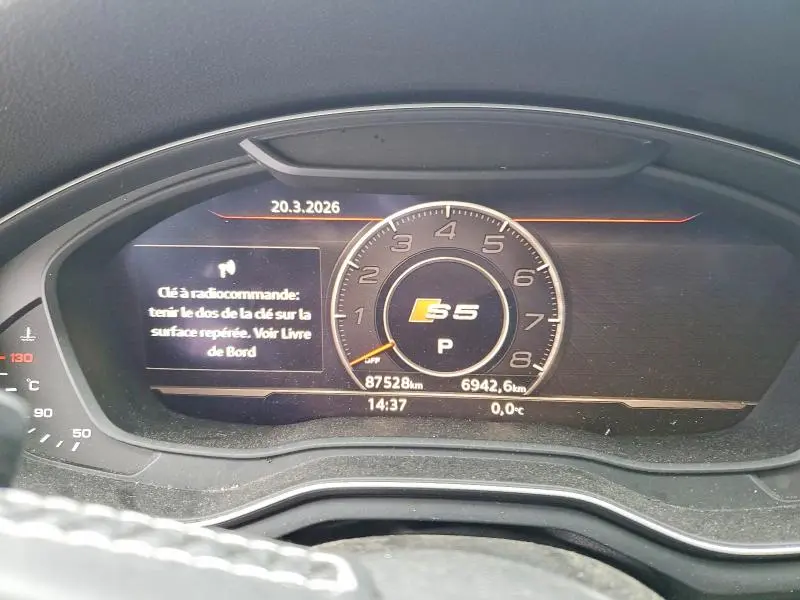 2019 AUDI S5 PRESTIGE  