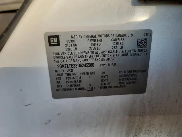 2013 GMC TERRAIN SLE  