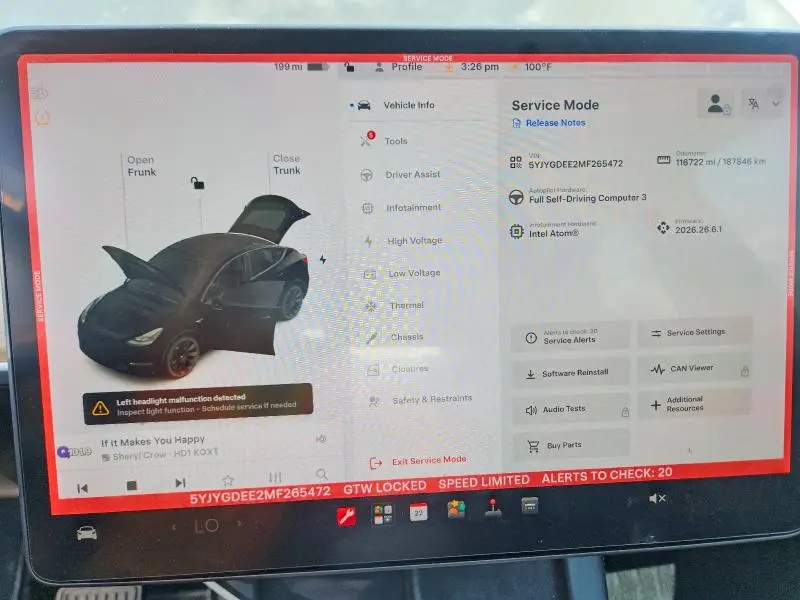 2021 TESLA MODEL Y   