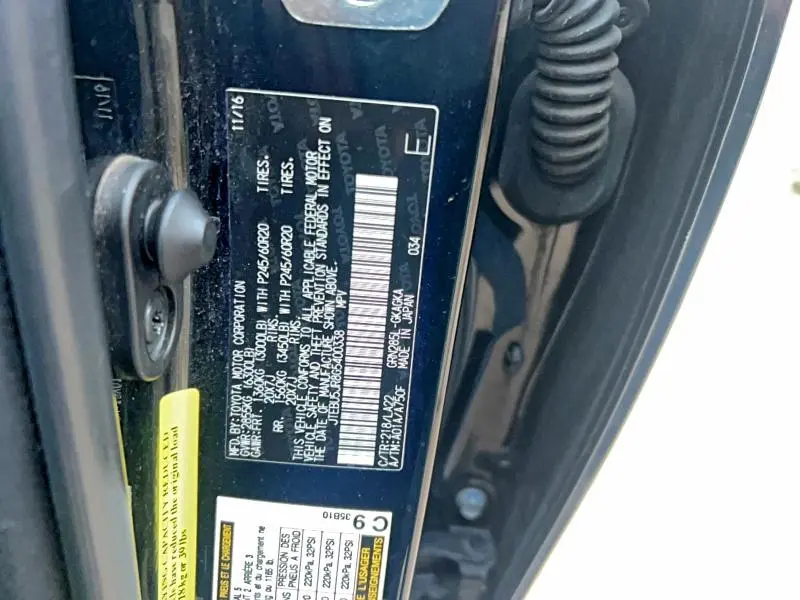 2016 TOYOTA 4RUNNER SR5/SR5 PREMIUM  