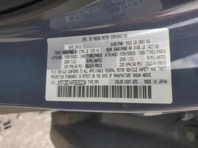 2023 MAZDA CX-9 GRAND TOURING  