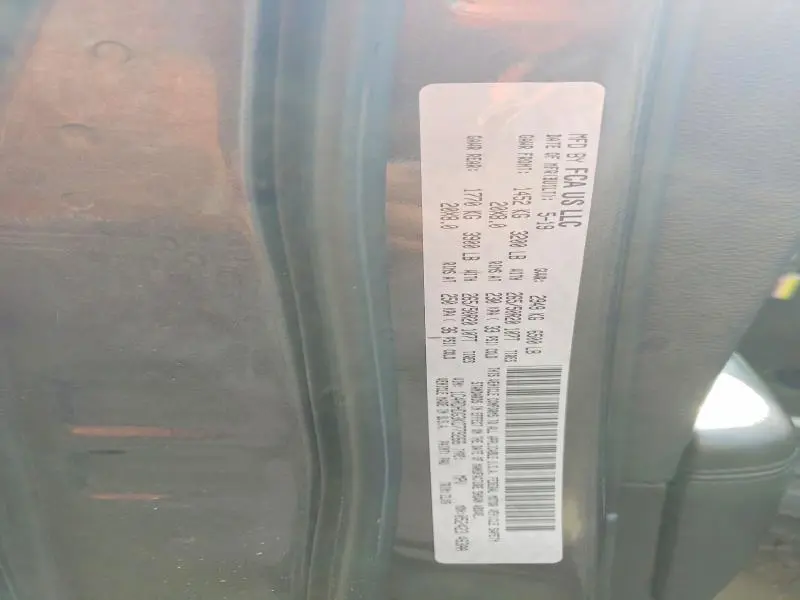 2019 DODGE DURANGO GT  