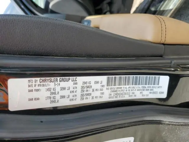2014 DODGE DURANGO CITADEL  