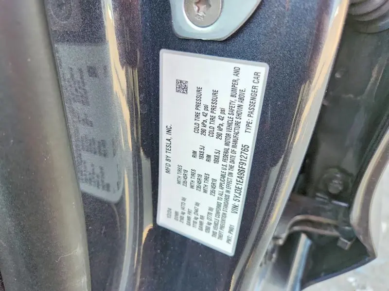 2025 TESLA MODEL 3   