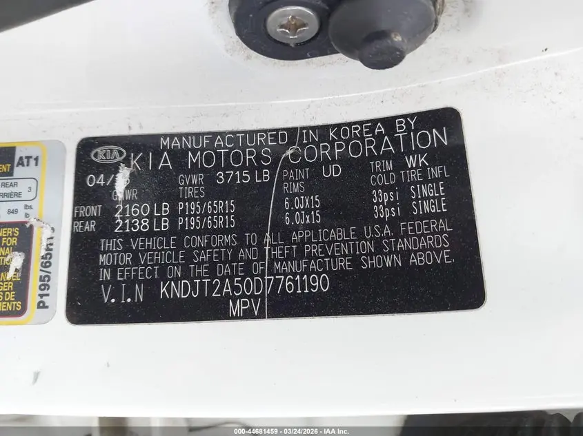2013 KIA SOUL  