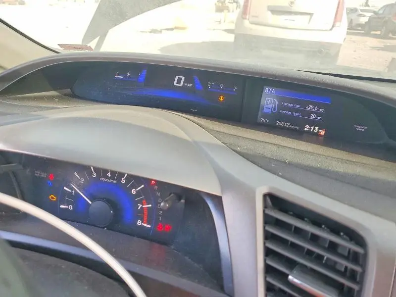 2012 HONDA CIVIC LX   