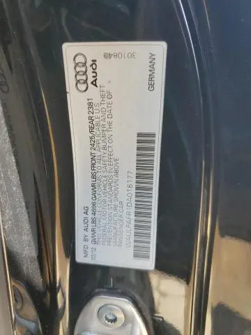 2013 AUDI A5 PREMIUM PLUS  