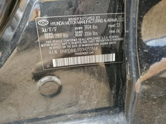 2018 HYUNDAI ELANTRA SEL  