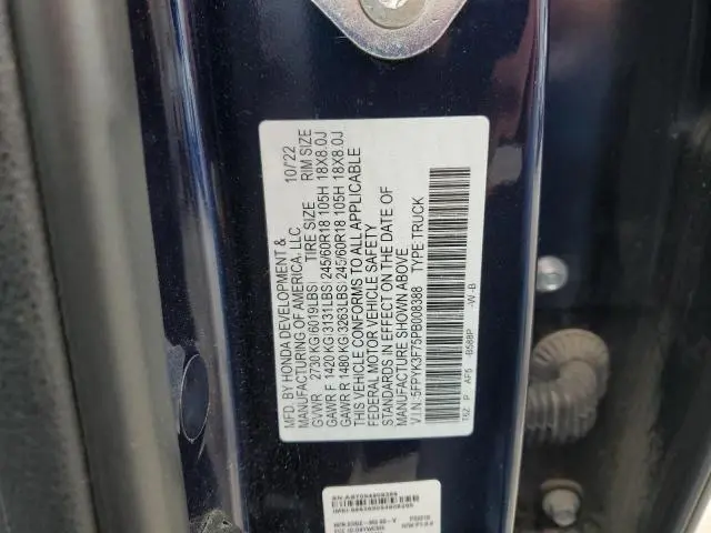 2023 HONDA RIDGELINE RTL-E  