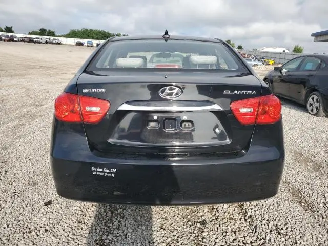 2010 HYUNDAI ELANTRA BLUE  