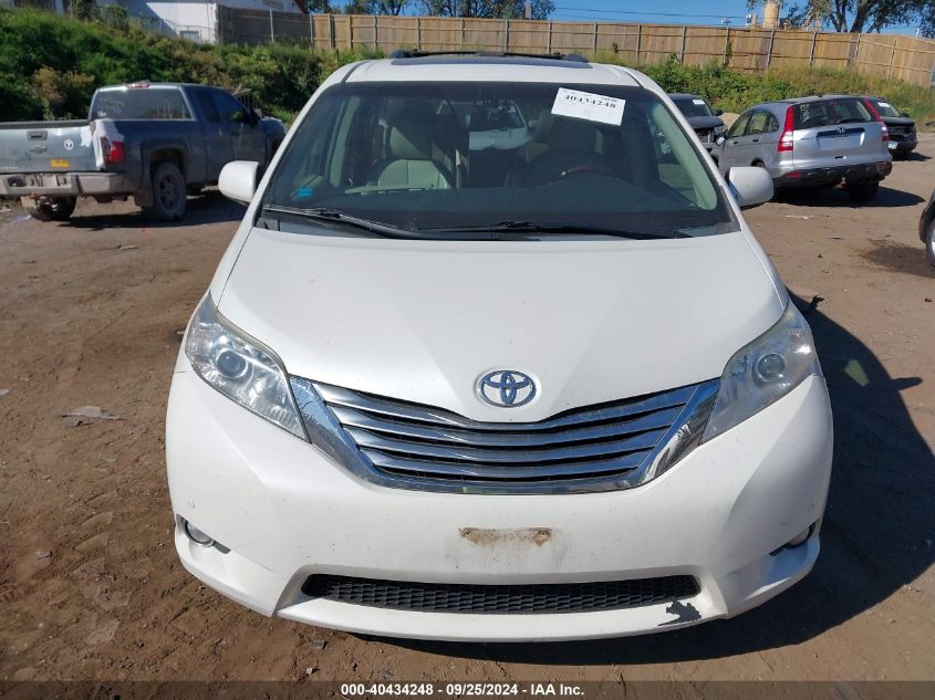 2011 TOYOTA SIENNA LIMITED