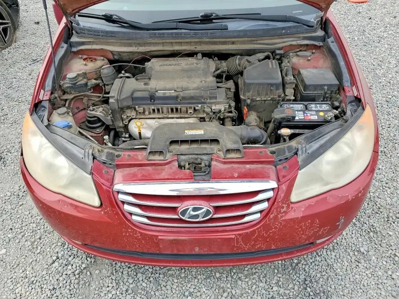 2010 HYUNDAI ELANTRA BLUE  