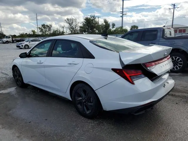 2022 HYUNDAI ELANTRA BLUE  