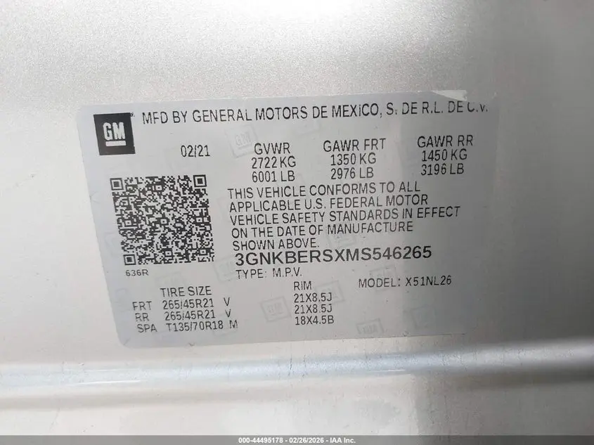 2021 CHEVROLET BLAZER FWD RS