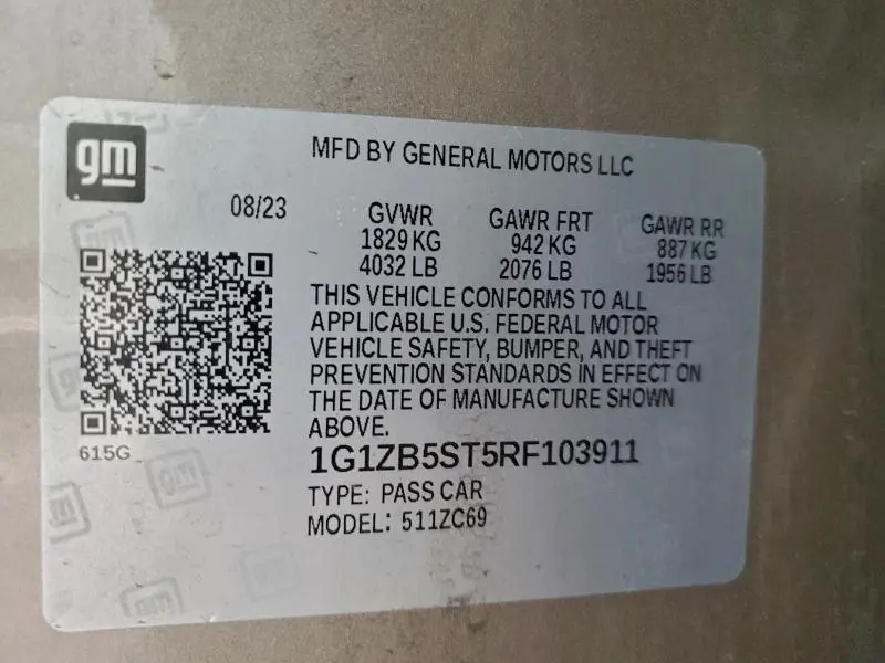 2024 CHEVROLET MALIBU LS  