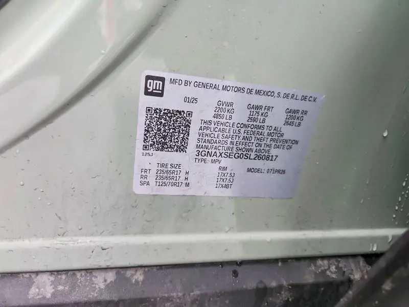 2025 CHEVROLET EQUINOX ACTIV  