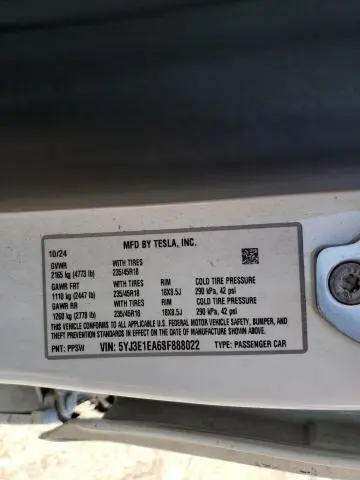 2025 TESLA MODEL 3   