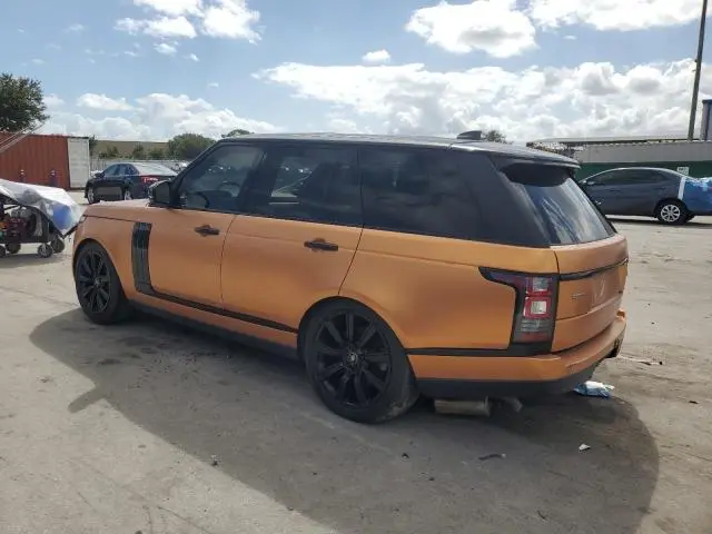 2017 LAND ROVER RANGE ROVER SUPERCHARGED  