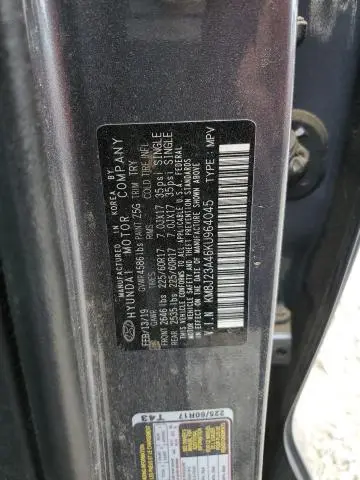 2019 HYUNDAI TUCSON SE  