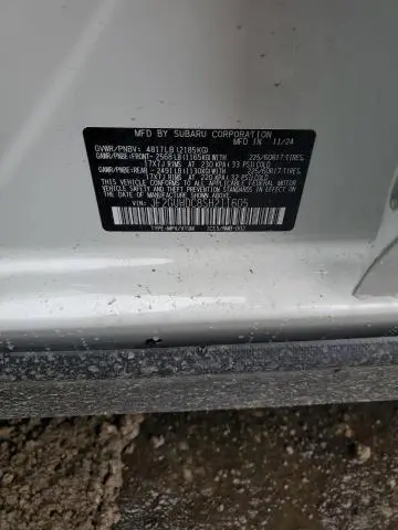 2025 SUBARU CROSSTREK PREMIUM