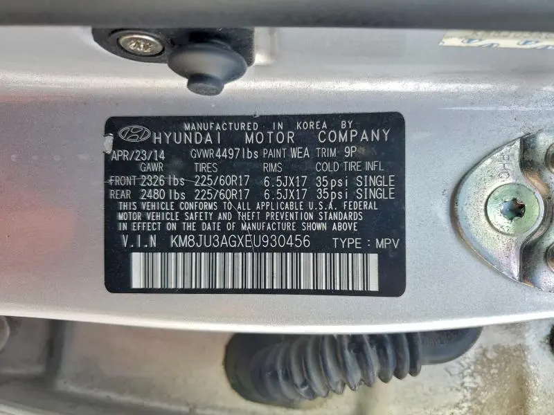 2014 HYUNDAI TUCSON GLS  