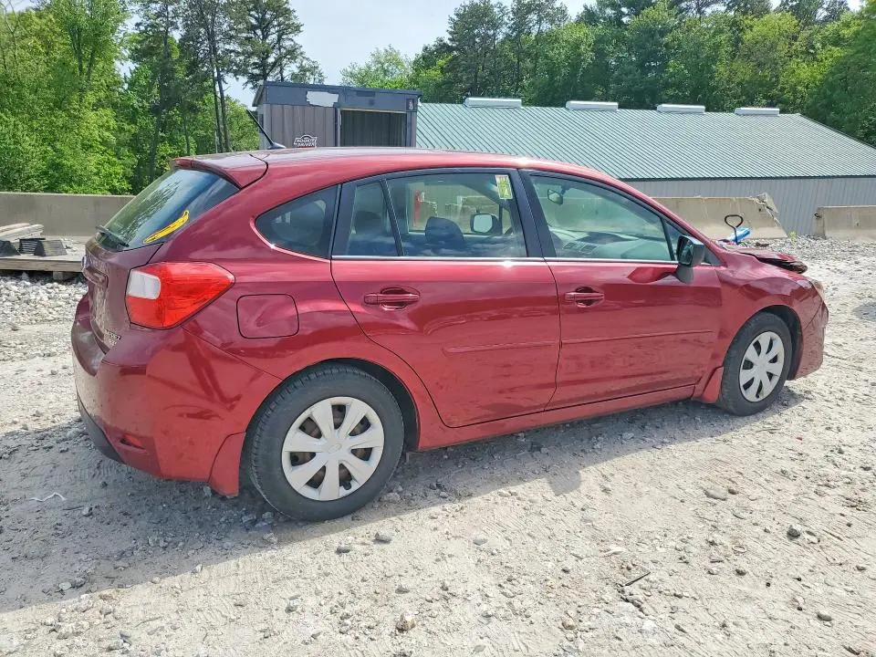 2015 SUBARU IMPREZA   