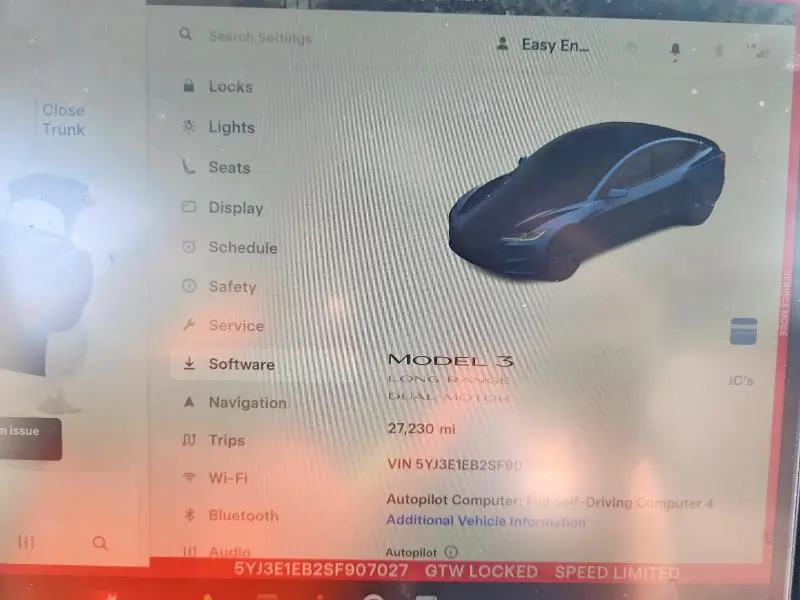 2025 TESLA MODEL 3   