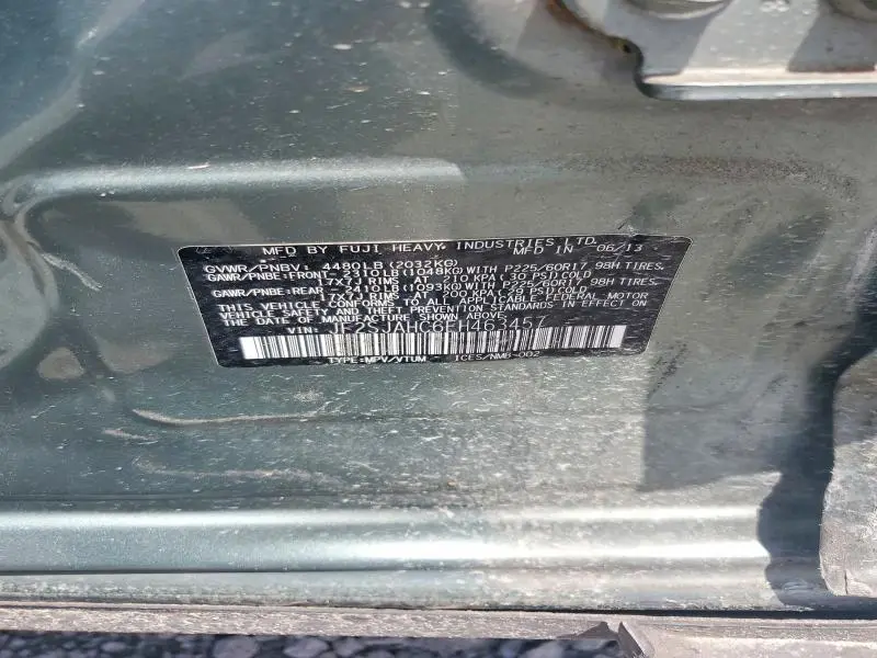 2014 SUBARU FORESTER 2.5I LIMITED  