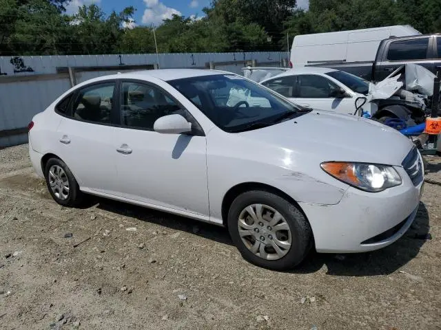 2010 HYUNDAI ELANTRA BLUE  