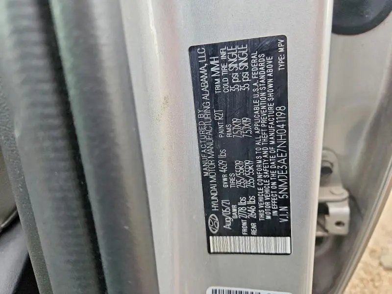 2022 HYUNDAI TUCSON LIMITED  