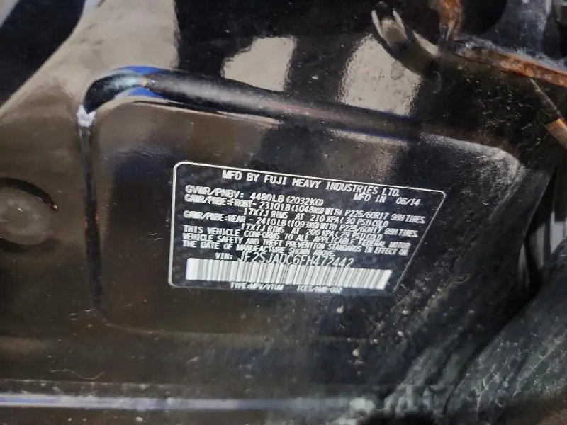 2015 SUBARU FORESTER 2.5I PREMIUM  