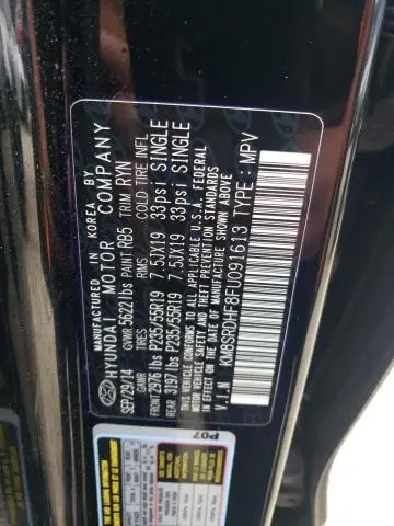 2015 HYUNDAI SANTA FE GLS  