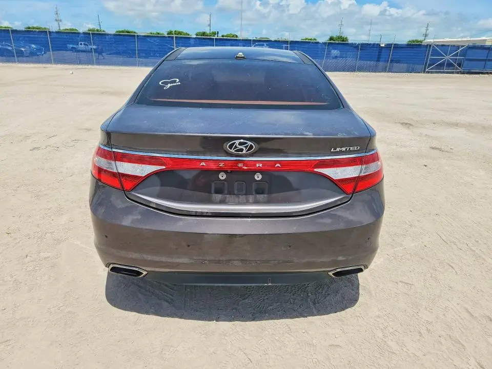 2016 HYUNDAI AZERA LIMITED  