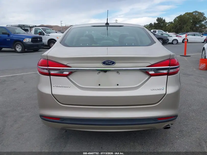 2018 FORD FUSION HYBRID S
