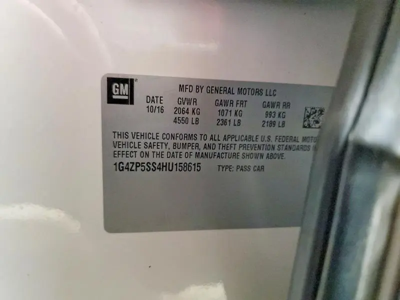 2017 BUICK LACROSSE ESSENCE  