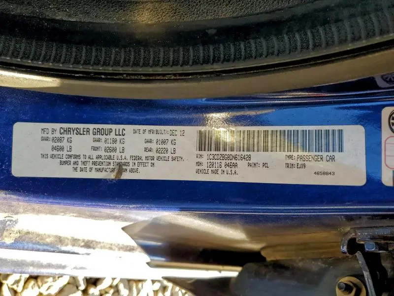 2013 DODGE AVENGER R/T  