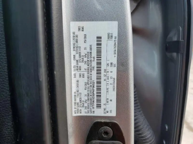 2023 FORD F150 SUPERCREW  