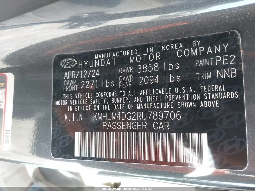 2024 HYUNDAI ELANTRA SEL