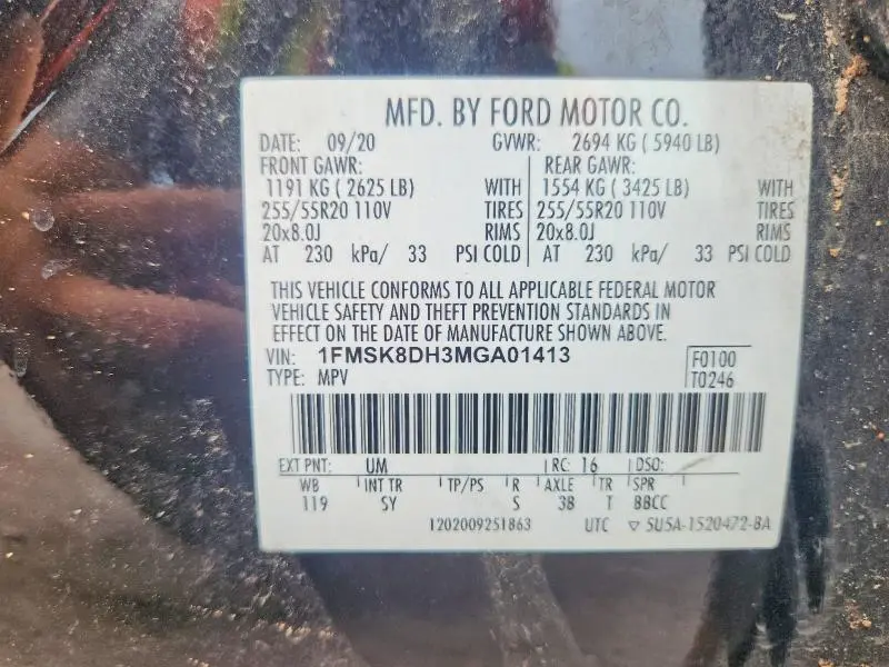 2021 FORD EXPLORER XLT  