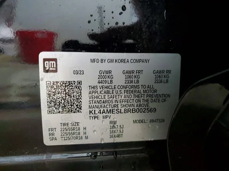 2024 BUICK ENCORE GX SPORT TOURING  