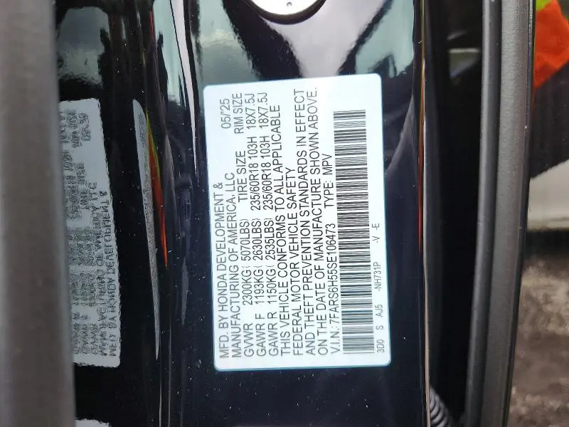 2025 HONDA CR-V SPORT  