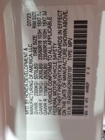 2024 HONDA CR-V SPORT  