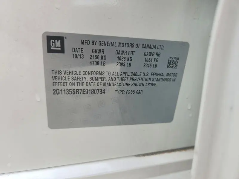 2014 CHEVROLET IMPALA ECO  