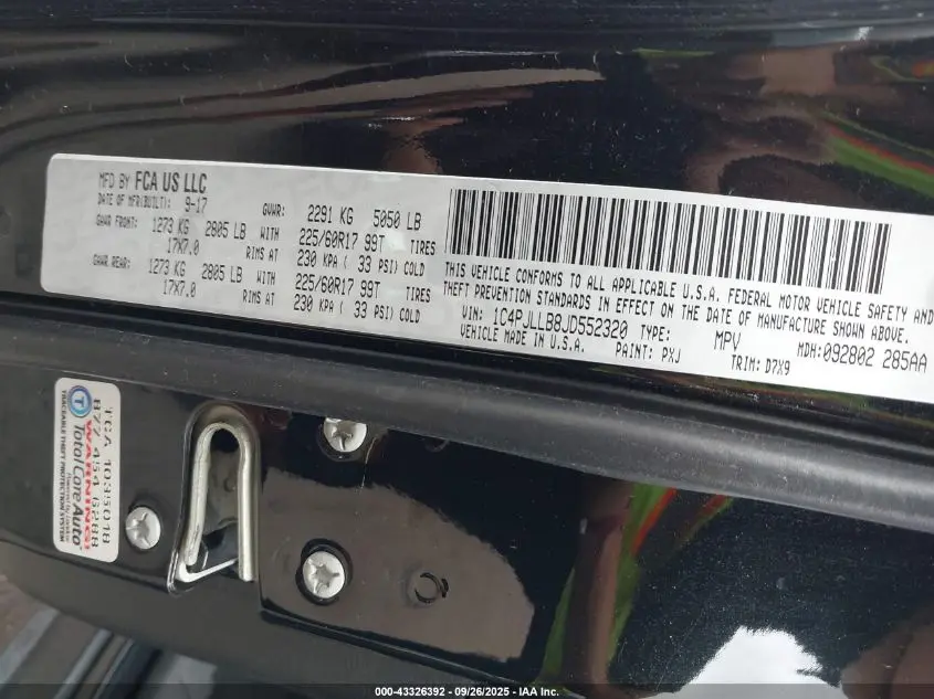 2018 JEEP CHEROKEE LATITUDE PLUS FWD