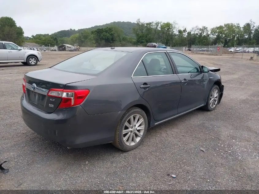 2012 TOYOTA CAMRY HYBRID XLE