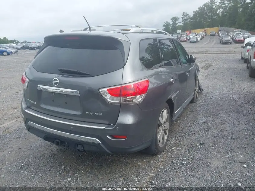 2015 NISSAN PATHFINDER PLATINUM