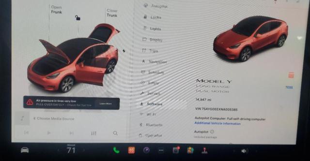 2022 TESLA MODEL Y 