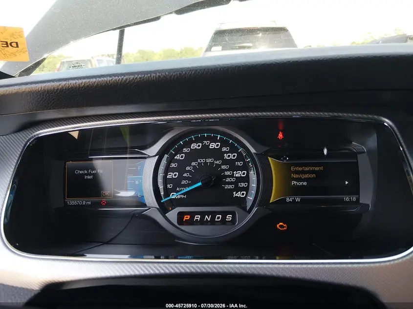 2015 FORD TAURUS SHO