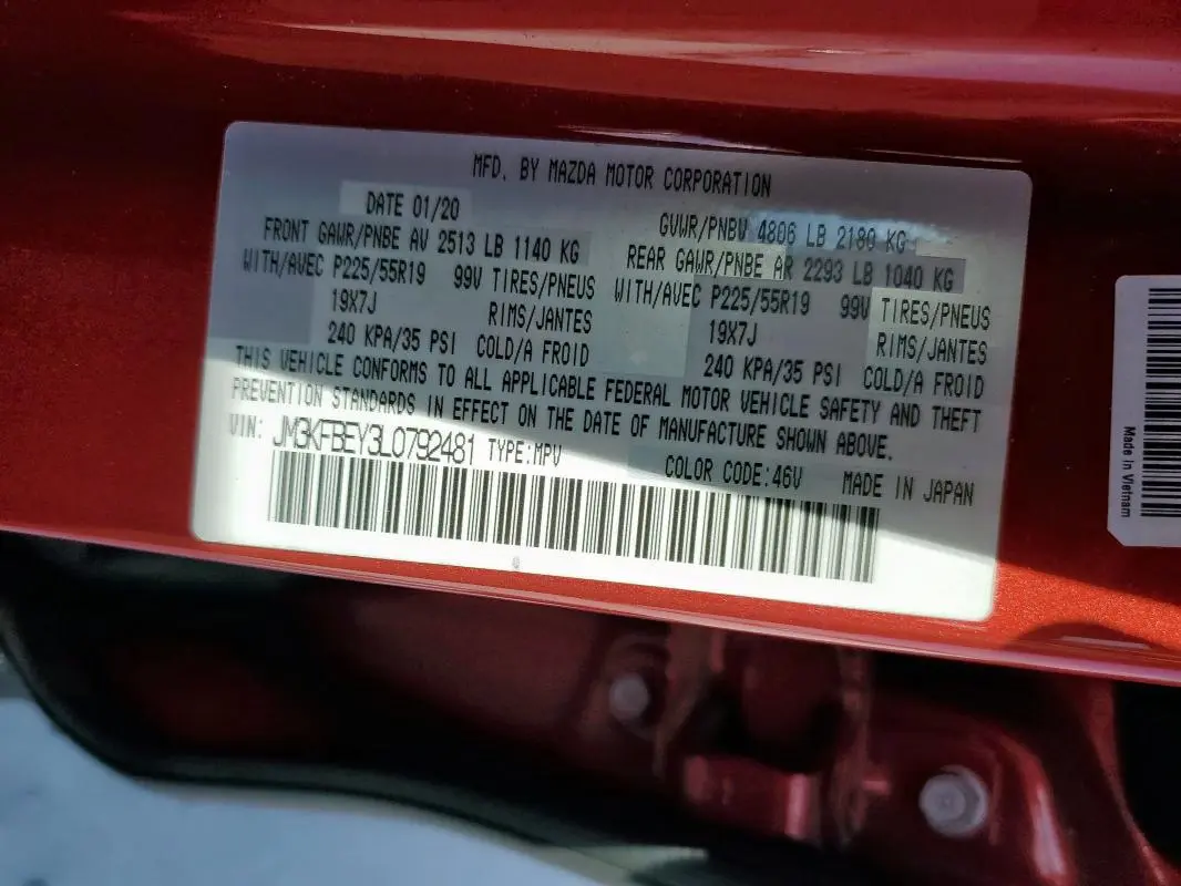 2020 MAZDA CX-5 SIGNATURE  